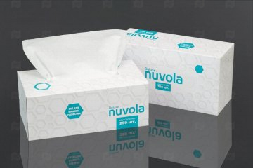 Купить Салфетки в коробке "NUVOLA" deluxe 2-х сл. (250 шт.). Мир упаковки