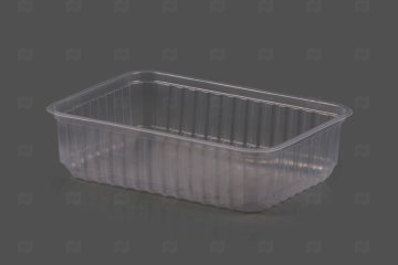 картинка Контейнер 750мл 179*132*46мм б/крышки Полиэр 50шт ПП Мир упаковки