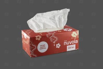 картинка Салфетки бумажные в коробке 2сл 250шт Nuvola Asia Lantern Festival Мир упаковки