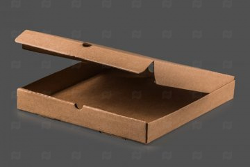 Купить Коробка для пиццы (400*400*40) крафт МГК. Мир упаковки