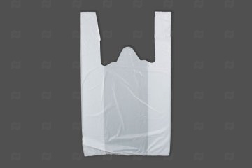 картинка Пакет майка ПНД 25+12*45см 9мк белый 100шт Мир упаковки