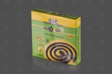 Купить Спирали от комаров черные бездымные без запаха (10шт.) Nadzor арт. ISM004C. Мир упаковки