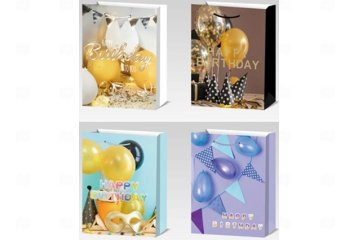 картинка Пакет ламинированный 32*26*10см SCW957-ABCD Мир упаковки