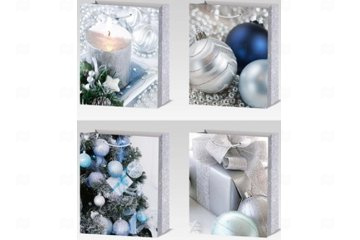 картинка Пакет ламинированный 32*26*10см вертикальный 12шт НГ SCW901-ABCD  Мир упаковки