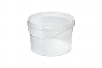 картинка Крышка к ведру круглая 2,25л прозрачная НЗПТ Мир упаковки