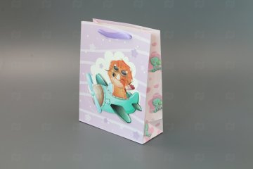 картинка Пакет ламинированный 26*32см Детский праздник  Мир упаковки