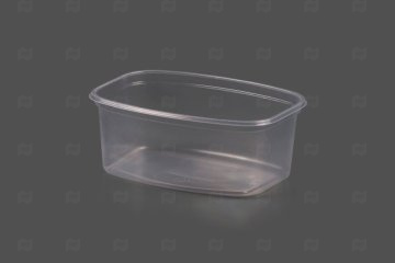 картинка Контейнер 500мл 139*102*60мм б/крышки Полиэр 50шт ПП  Мир упаковки