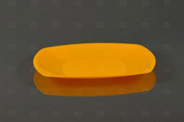 картинка Тарелка квадратная закусочная BUFFET желтая d-230 (6 шт.) 183203в Мир упаковки