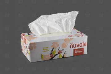 Купить Салфетки в коробке 2-сл (200шт) Nuvola Asia Sakura. Мир упаковки