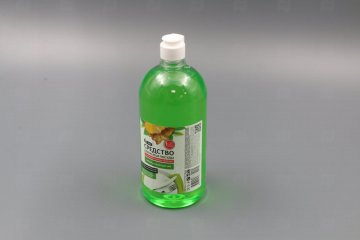 картинка Ср-во моющее для посуды 1л Имбирь-Зеленый чай (флип топ) "RAIN" Мир упаковки