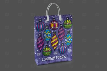 картинка Пакет софтпласт 30*40*10см 150мк Диковинка НГ Мир упаковки