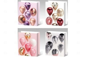 картинка Пакет ламинированный 32*26*10см 12шт SCB025-ABCD Мир упаковки