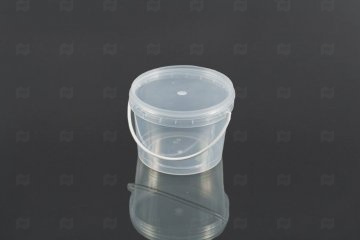 картинка Крышка к ведру круглая 0,8л/1,1л прозрачная ЗПИ Мир упаковки