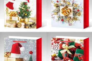 картинка Пакет ламинированный 32*26*10см вертикальный 12шт НГ Y6022-M Мир упаковки