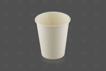 картинка Стакан бумажный 200мл 1сл белый 50шт Мир Упаковки Мир упаковки