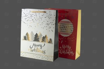 картинка Пакет ламинированный 40*31*12см Ассорти №53 НГ Мир упаковки