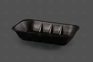 картинка Лоток D-4 черный (225*135*40) (360шт) РУ Мир упаковки