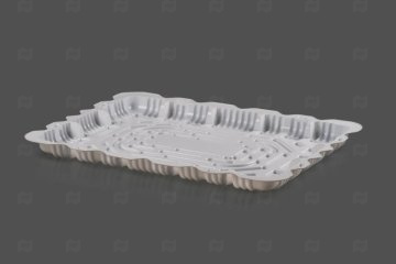 картинка Дно Т-480 393*293*26мм белое ПС Мир упаковки