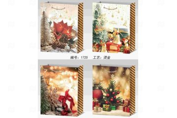 картинка Пакет ламинированный 23*18*10см вертикальный 12шт НГ X1725-S  Мир упаковки