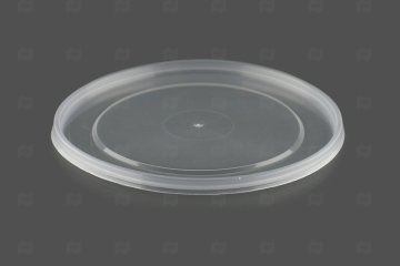 картинка Крышка к банке круглая d-140мм прозрачная 500шт Мир упаковки