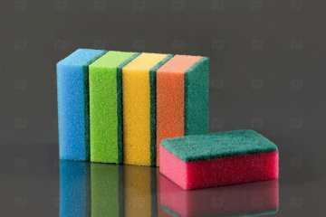 картинка Губка д/посуды 65*95мм 5шт Paterra  Мир упаковки