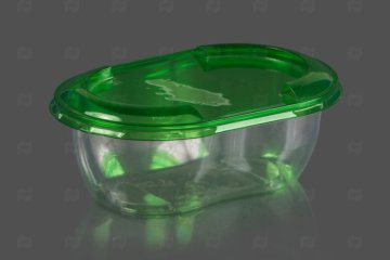 картинка Контейнер СпК-1409 375мл 141*92*51мм б/крышки 90 шт ПЭТ Мир упаковки