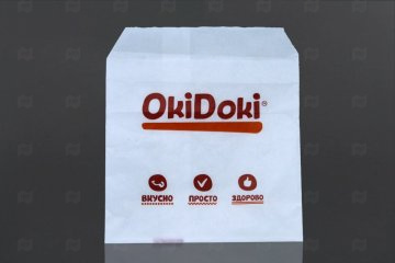 картинка Пакет бумажный Оки Доки 110*130мм NEW Мир упаковки