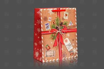 картинка Пакет ламинированный 40*49*19см Кому-то очень хорошему НГ Мир упаковки