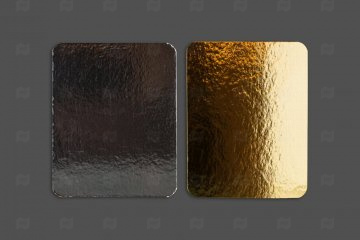 картинка Подложка золото/серебро 160х200 (100шт.) Мир упаковки