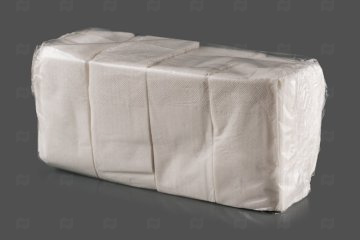 картинка Салфетки бумажные 33*33см 1сл белые 300шт Мир упаковки