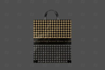 картинка Пакет с петлевой ручкой 31*35см 90мк Бомонд 25шт Мир упаковки