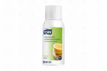 Купить Картридж д/диспенсера освежителя Тропический 75мл Tork . Мир упаковки
