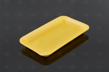 Купить Лоток D-2 желтый (226х135х20)  (500 шт) . Мир упаковки