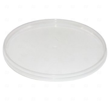 картинка Крышка к ведру круглая 5,6л белая ПТП Форма №1 Мир упаковки