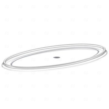 картинка Крышка к банке овальная 168*95мм прозрачная 500шт новая форма ПТ Мир упаковки