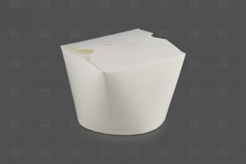Купить Контейнер бумажный "China Pack" белый (500мл) (50шт.) ЛМ. Мир упаковки