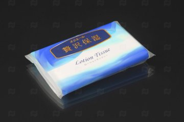 картинка Платочки бумажные 2сл белые 14шт Elleair Lotion Tissue extra soothing  Мир упаковки