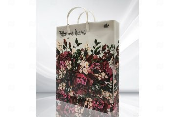 картинка Пакет софтпласт 40*30*9см 140мк Великолепные пионы Мир упаковки