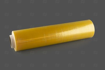 картинка Пленка ПЭ 300мм*300м желтая   Мир упаковки