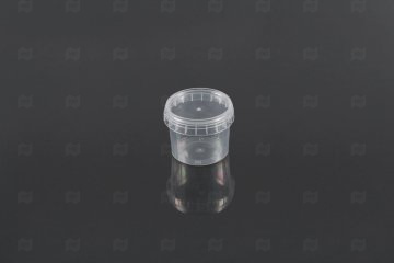 картинка Банка ПП 120мл круглая прозрачная d-69/h-53мм с крышкой с к/з 480шт В Мир упаковки