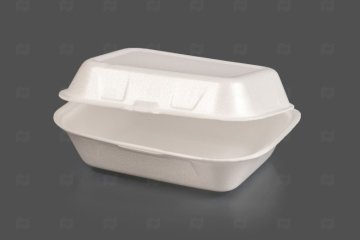 картинка Ланч-бокс без секций белый LBS 195*150*70 (100шт) Мир упаковки