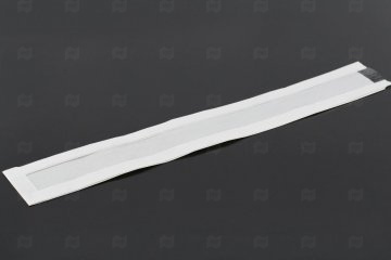 картинка Пакет бумажный нежиростойкий белый 100(50)*50*640мм 40гр/м2 окно 100шт Мир упаковки