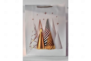 картинка Пакет ламинированный 40*31*12см Золото НГ SCW709-ABCD  Мир упаковки