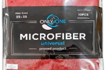 картинка Салфетка микрофибра 35*35см универсальная 10шт ONLY ONE Мир упаковки