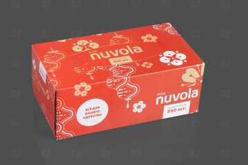 картинка Салфетки бумажные в коробке 2сл 250шт Nuvola Asia Lantern Festival Мир упаковки