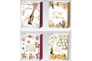 картинка Пакет ламинированный 32*26*10см SCW803-ABCD Мир упаковки