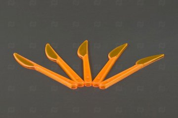 картинка Нож пластик оранжевый BUFFET 10шт Мир упаковки