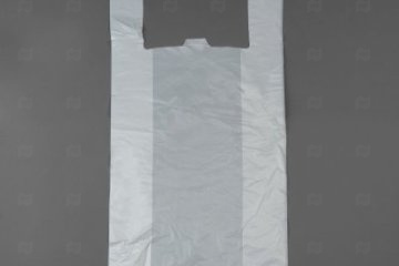 картинка Пакет майка ПНД 32+14*54см 23мк Белый Мир упаковки