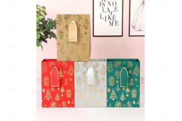 картинка Пакет ламинированный 32*26*10см вертикальный 12шт НГ X5333-M Мир упаковки