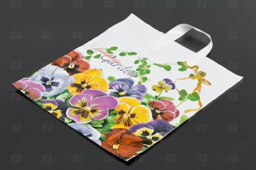 картинка Пакет с петлевой ручкой 380х420 40 мк (25 шт) Летний сад Мир упаковки